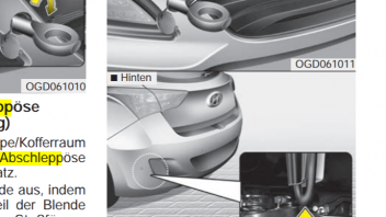 Abschlepphaken hinten - Hyundai i30 - Hyundai Forum - HyundaiBoard.de